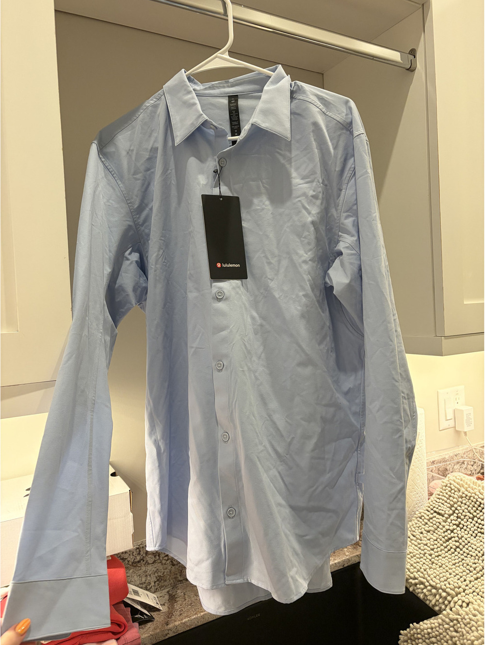 NWT Lululemon New Venture Slim-Fit LS Shirt size XL
